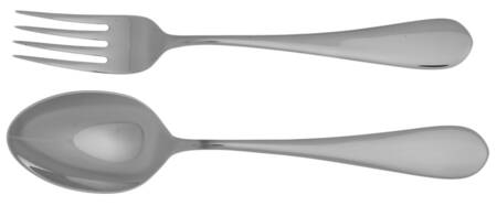 Basic (Stainless) Solid Serving Set