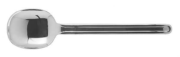 Bordin (Stainless) Solid Serving Spoon by Sasaki