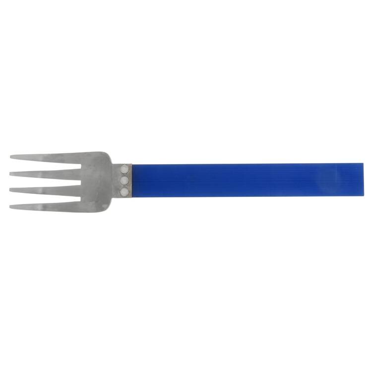 Electra Blue (Stainless, Blue) Individual Salad Fork
