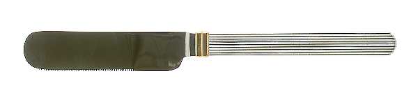 Rigadin Gold (Stainless, Gold Accent) Blunt Solid Knife
