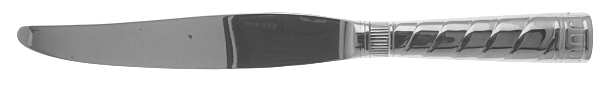 Sienna (Stainless, Glossy) Modern Hollow Knife
