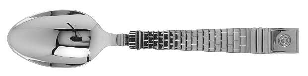 Sienna (Stainless, Glossy) Solid Serving Spoon