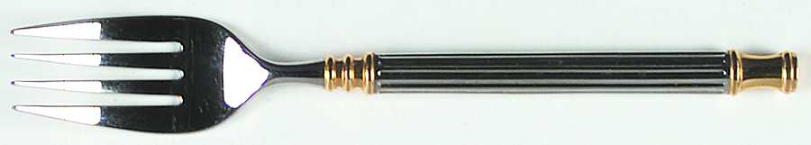 Tucano (Stainless, Gold Accent) Individual Salad Fork