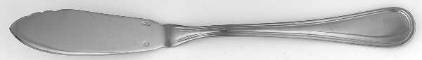 Contour (Silverplate on 18-10 Stainless) Individual Solid Fish Knife