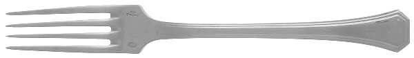 Deco (Stainless) Fork by Sambonet