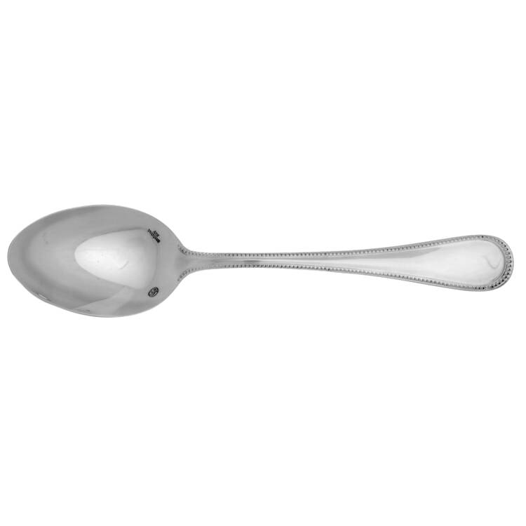 Perles (Stainless) Solid Serving Spoon