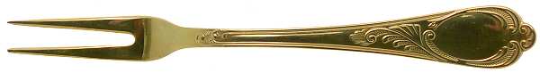 Wien (Gold Electroplate) Cocktail/Seafood Fork