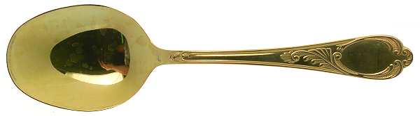 Wien (Gold Electroplate) Place/Oval Soup Spoon