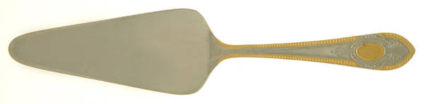 Toskana (Stainless, Gold Accent) All Stainless Pie Server