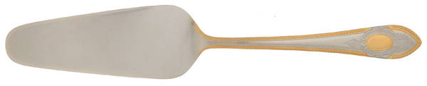 Toskana (Stainless, Gold Accent) All Stainless Pie Server