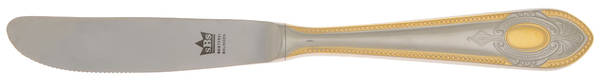 Toskana (Stainless, Gold Accent) Modern Hollow Knife