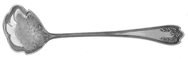 Blossom (Sterling) Ladle-Cream/Solid Piece-Small