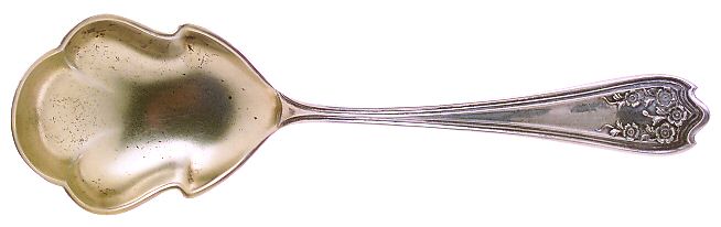 Blossom (Sterling) Preserve Spoon