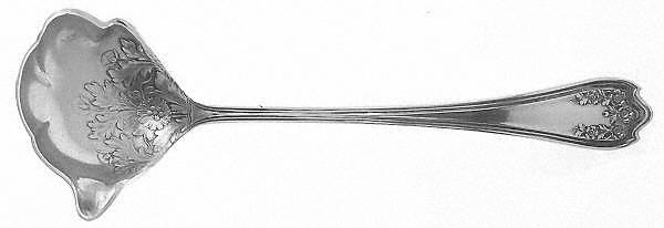 Blossom (Sterling) Cream Dipper with One Spout