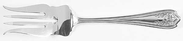 Blossom (Sterling) Fork-Cold Meat/Servg-Sm/Solid