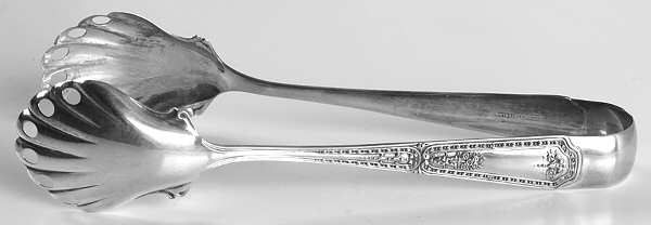 Carpathia (Sterling, 1900) Large Ice Serving Tongs