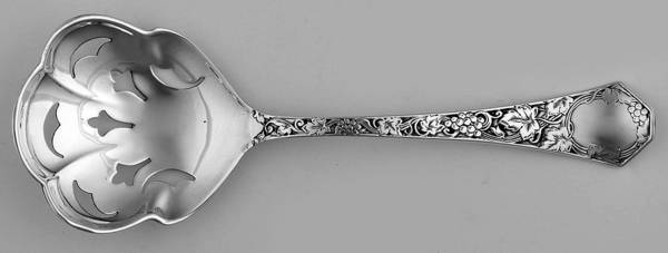 Grape (Sterling, 1905) Solid Bon Bon Spoon
