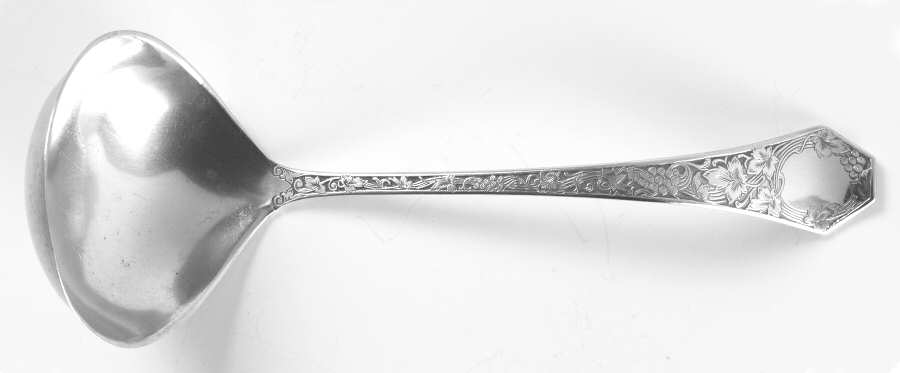 Grape (Sterling, 1905) Solid Gravy Ladle