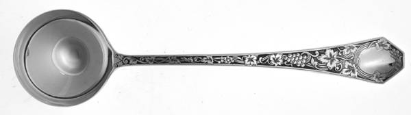Grape (Sterling, 1905) Round Bowl Soup Spoon (Bouillon)
