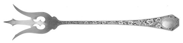 Grape (Sterling, 1905) Large Lettuce Serving Fork