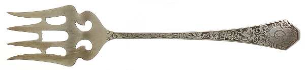 Grape (Sterling, 1905) Medium Chipped Beef Fork