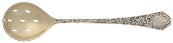 Grape (Sterling, 1905) Pierced Bowl Short Handle Olive Spoon