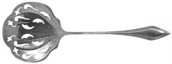 Hendrick Hudson (Sterling, 1912) Small Tomato Server,  Solid Piece