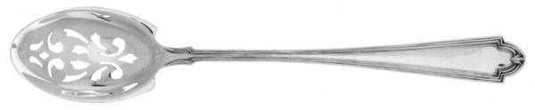 Hermitage (Sterling, 1910) Pierced Bowl Short Handle Olive Spoon