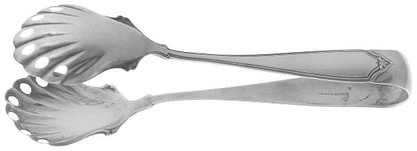 La Tosca (Sterling, 1900) Large Ice Serving Tongs