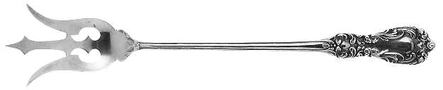 NO 1 (Sterling, 1900) Large Lettuce Serving Fork
