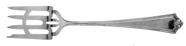 Potomac (Sterling, 1930, No Monograms) Dessert Fork