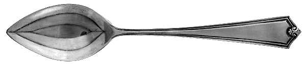 Potomac (Sterling, 1930, No Monograms) Fruit/Orange Spoon