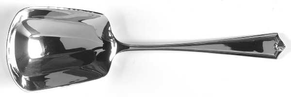 Potomac (Sterling, 1930, No Monograms) Solid Salad Serving Spoon