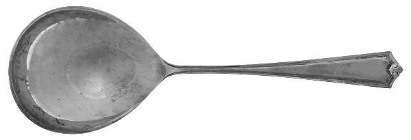 Potomac (Sterling, 1930, No Monograms) Small Solid Berry/Casserole Spoon