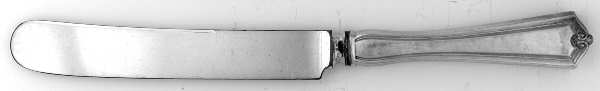 Potomac (Sterling, 1930, No Monograms) Old French Hollow Knife with Bolster