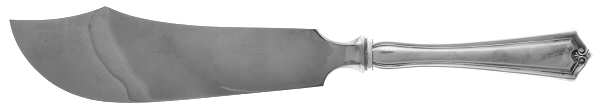 Potomac (Sterling, 1930, No Monograms) Large Ice Cream Slicer with Silverplate Blade