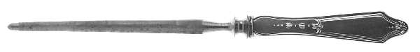 Rosemary (Sterling, 1900) Small Steel Rod Sharpener Knife