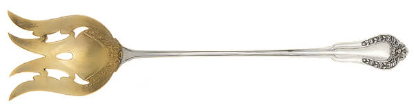 Rosebud (Sterling, 1903) Large Lettuce Serving Fork