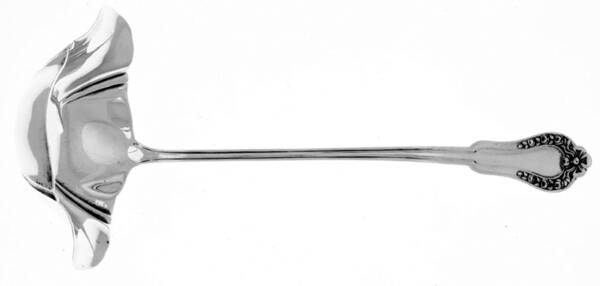 Rosebud (Sterling, 1903) Solid Gravy Ladle