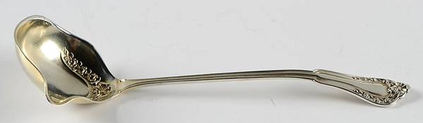 Rosebud (Sterling, 1903) Solid Piece Cream Ladle