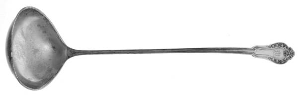 Rosebud (Sterling, 1903) Small Solid Soup Ladle