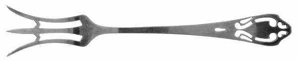 SBS1 (Sterling) Old Style Pickle Fork