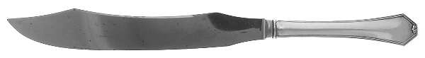 Simplicity (Sterling) Large Stainless Blade Roast Carving Knife