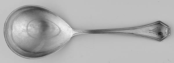 Simplicity (Sterling) Small Solid Berry/Casserole Spoon
