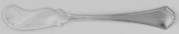 Simplicity (Sterling) Small Flat Handled Butter Spreader