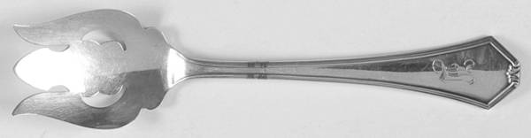 Simplicity (Sterling) Ice Cream Fork w/Pierced Bowl