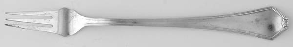 Simplicity (Sterling) Individual Solid Fruit Fork