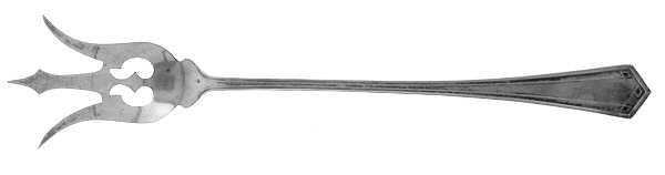 Venetia (Sterling 1909) Large Lettuce Serving Fork