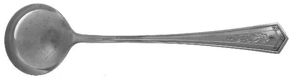 Venetia (Sterling 1909) Spoon-Chocolate/Short Hd-Small