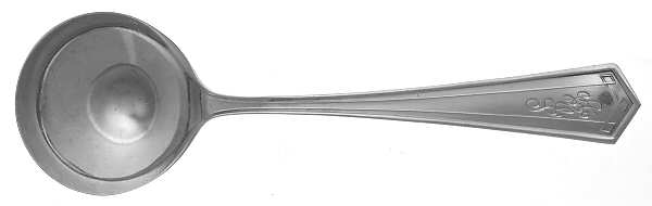 Venetia (Sterling 1909) Round Bowl Soup Spoon (Bouillon)